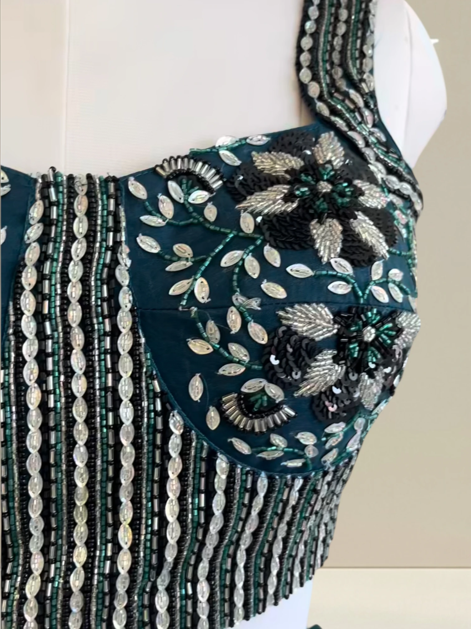 Drape skirt with corset blouse0 product image