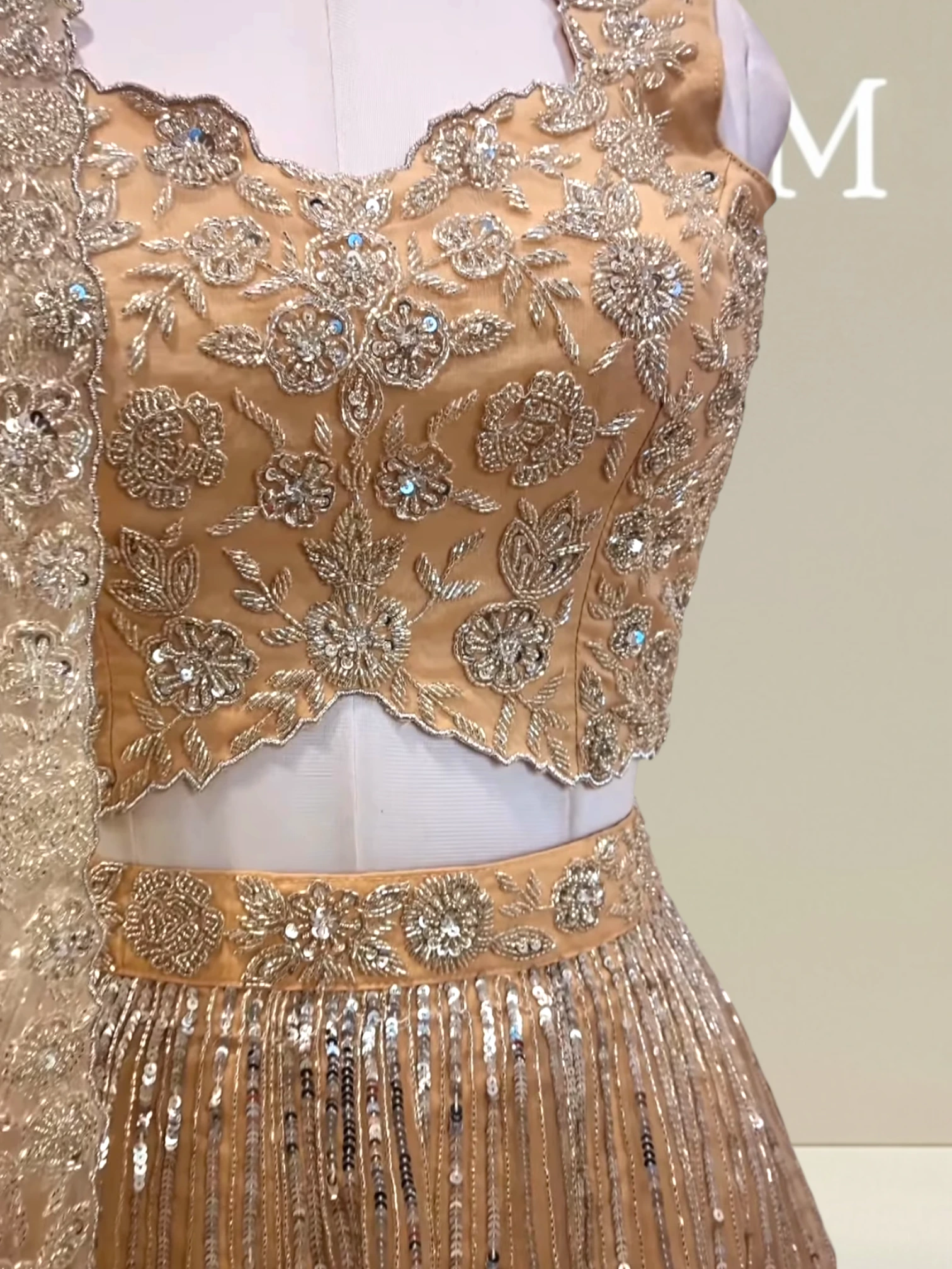 Sequin bling lehenga set0 product image