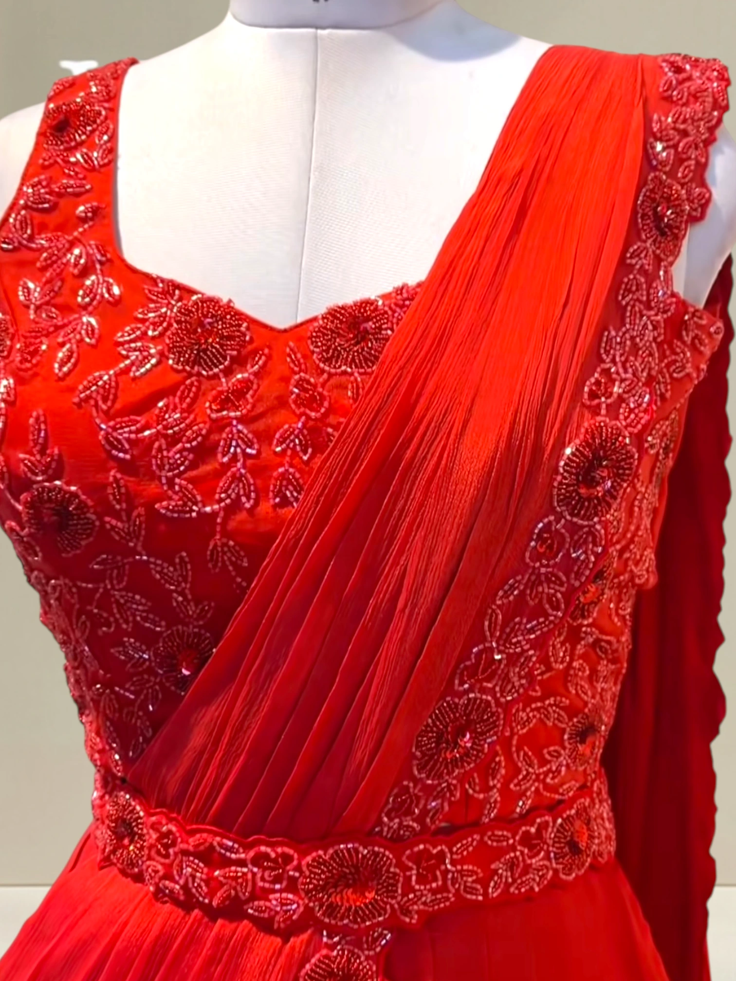 Side pleated drape0 product image