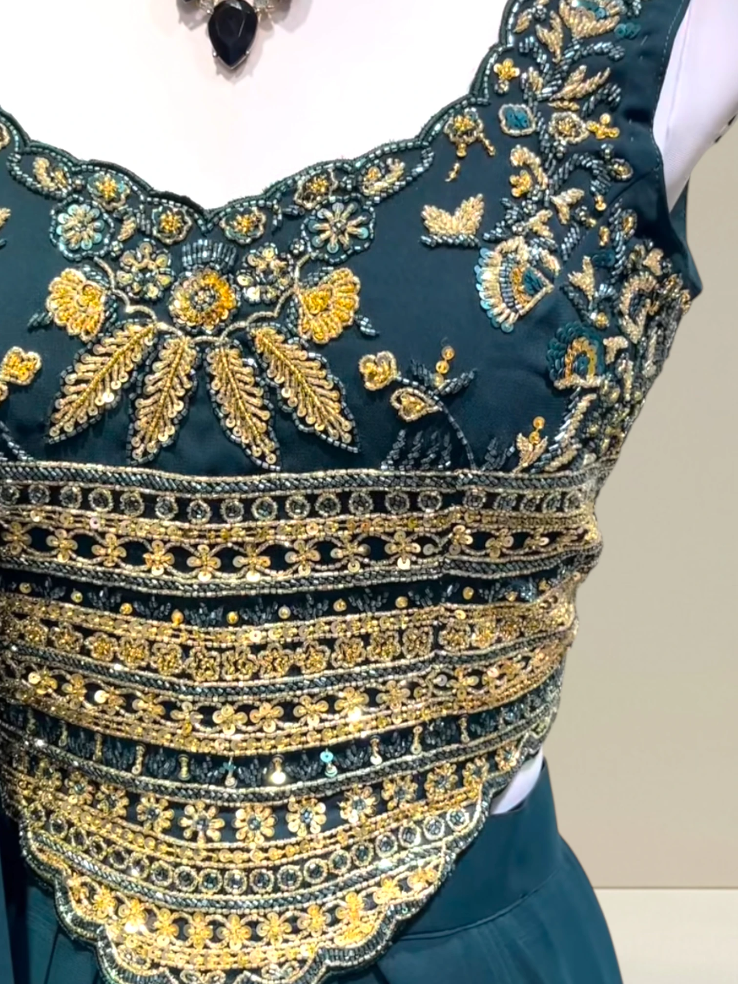 Ruffle pleated drape skirt0 product image