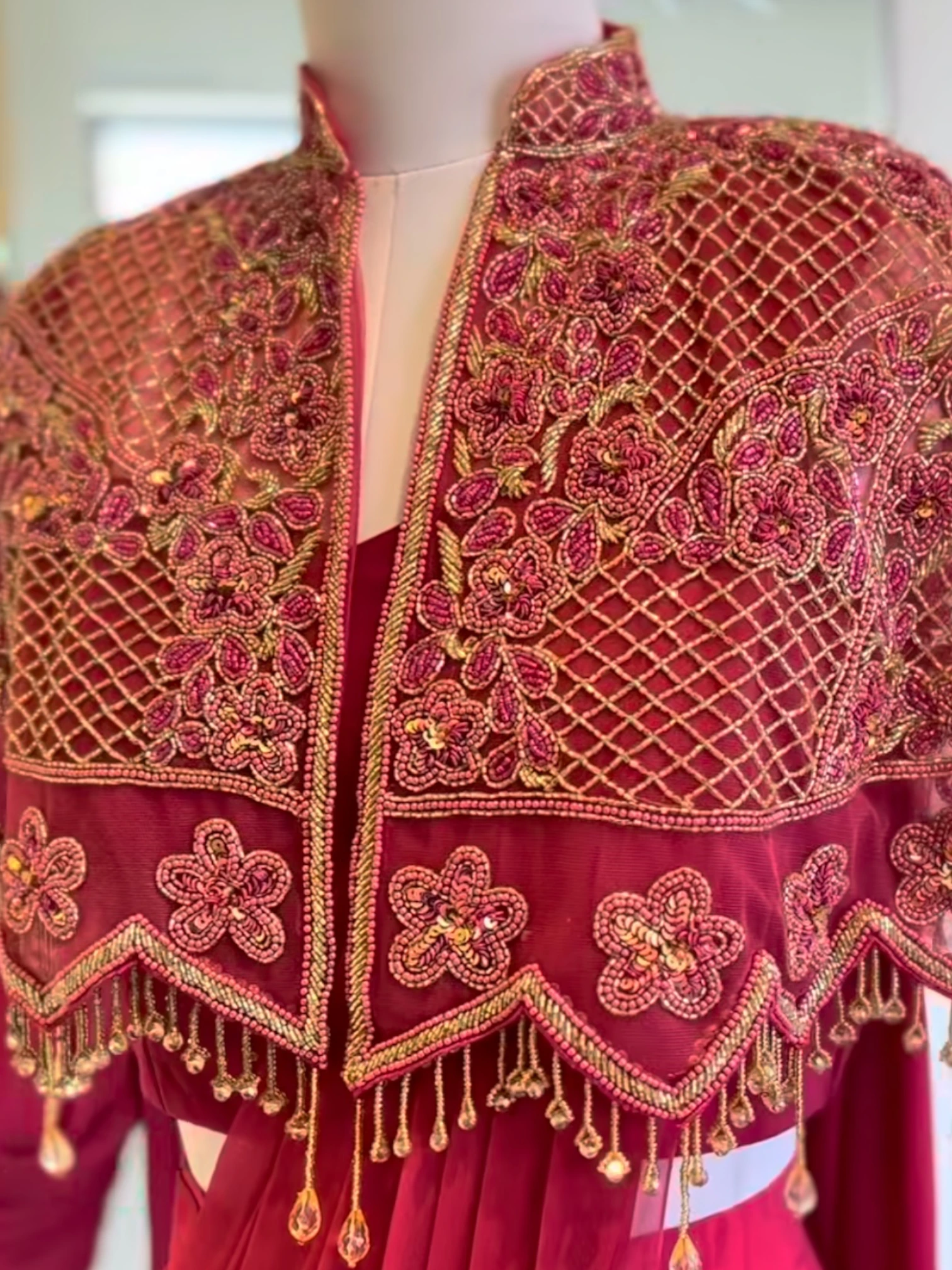 Perfect Drape With Short Cape0 product image