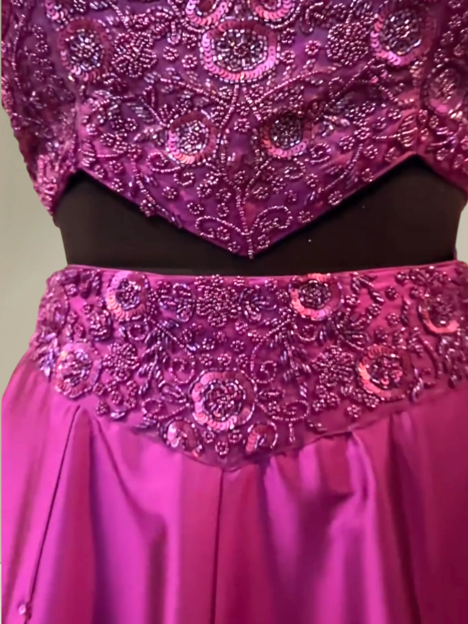 Hand embroidered flared hand embroidered Lehenga set0 product image