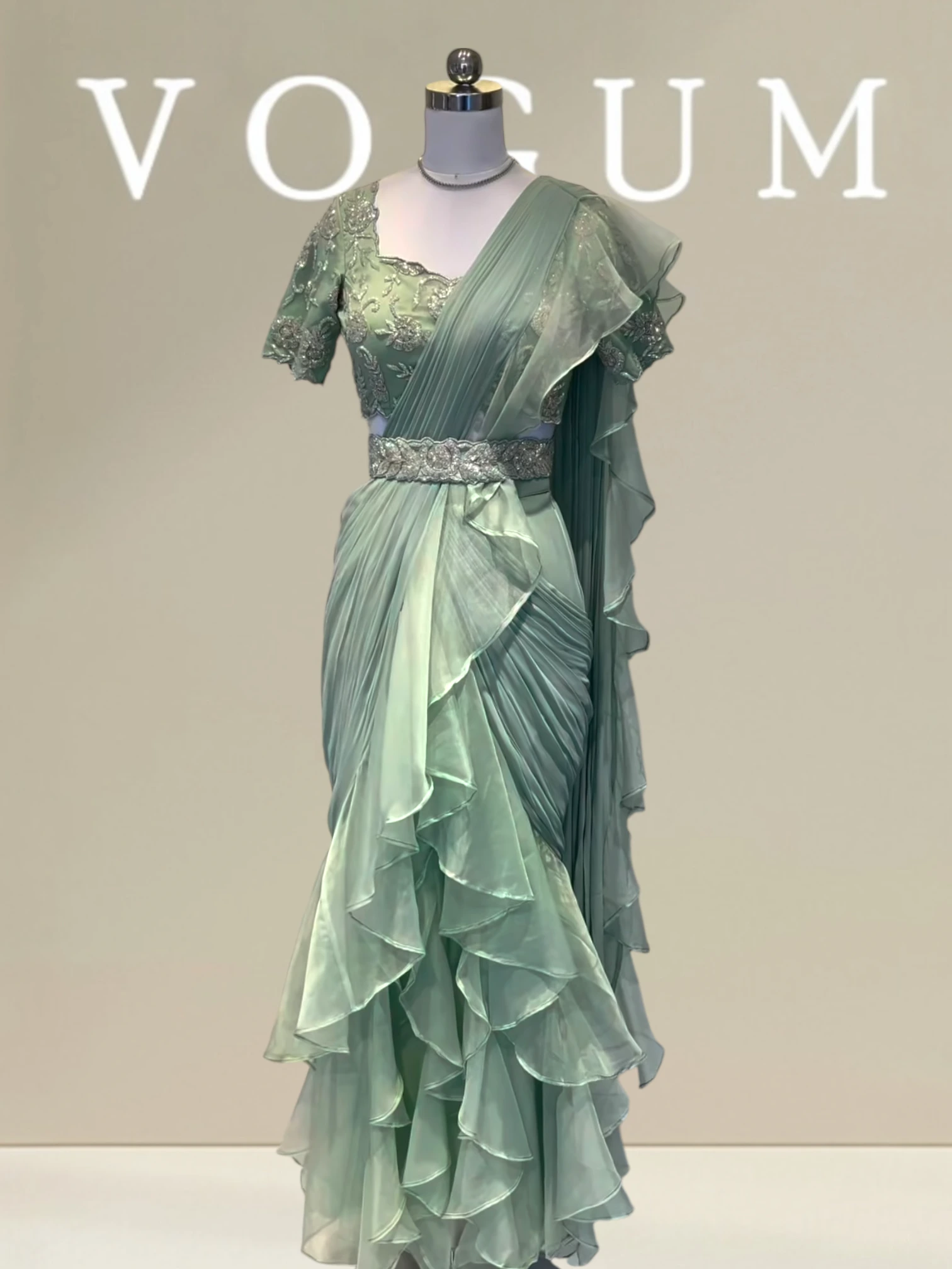 Signature Cutdana Ruffle Saree related product