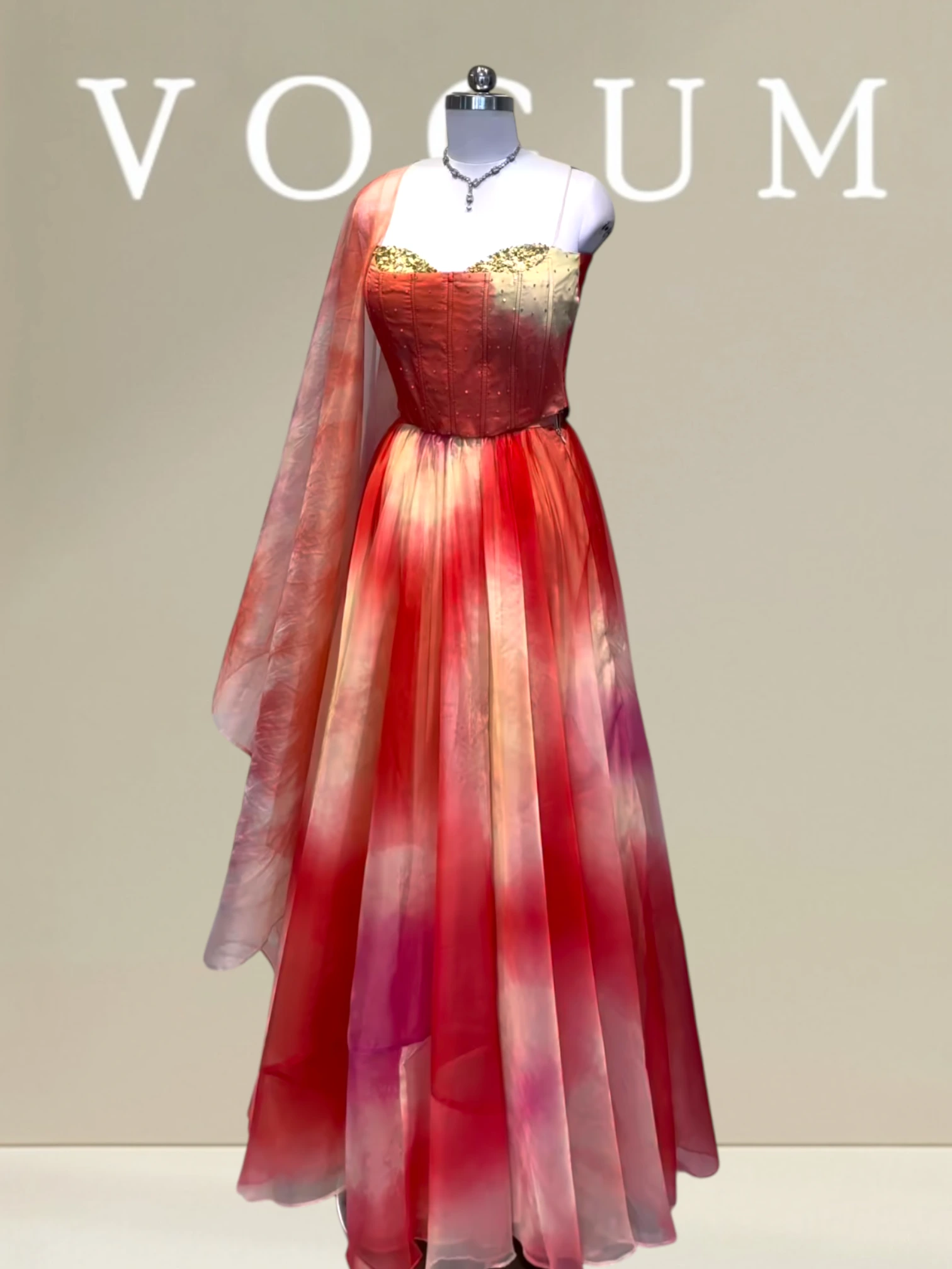 Self shaded Corset skirt and blouse related product