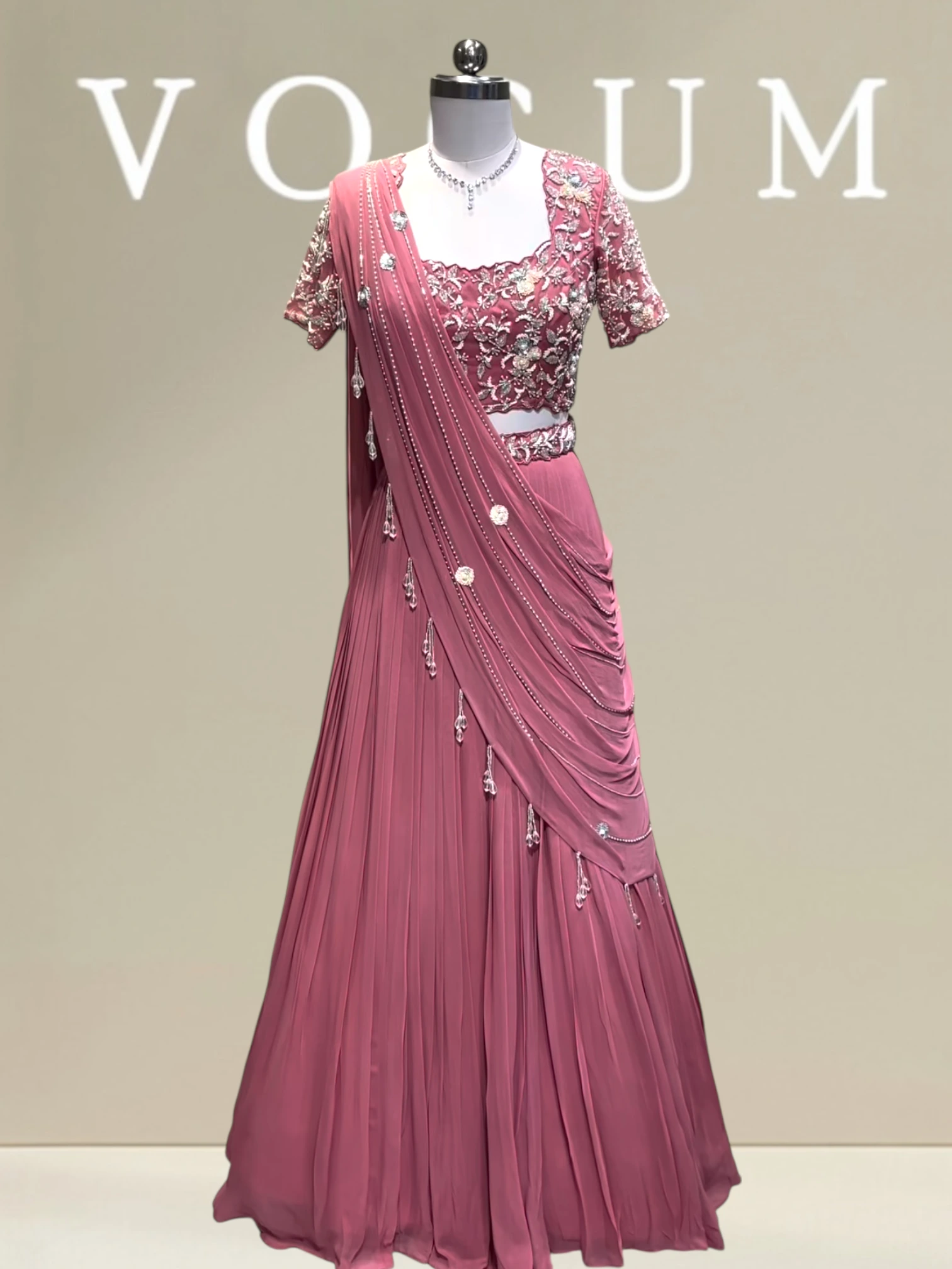 Gorgeous hand crafted Lehenga Drape Set product image