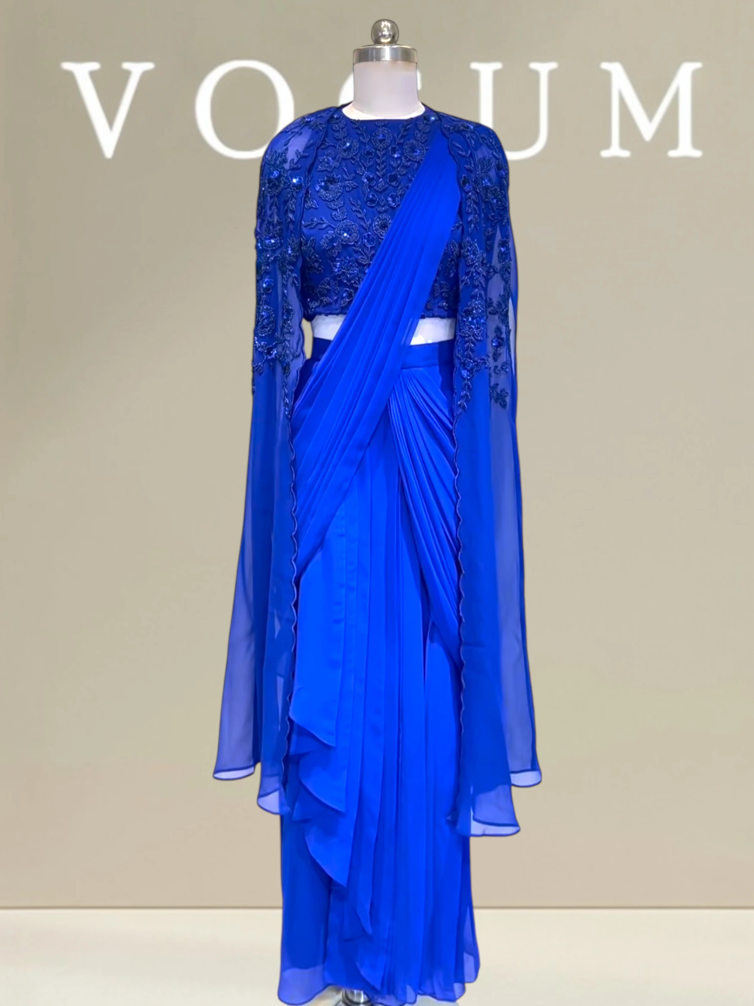 Self Work Signature Saree With Cape related product