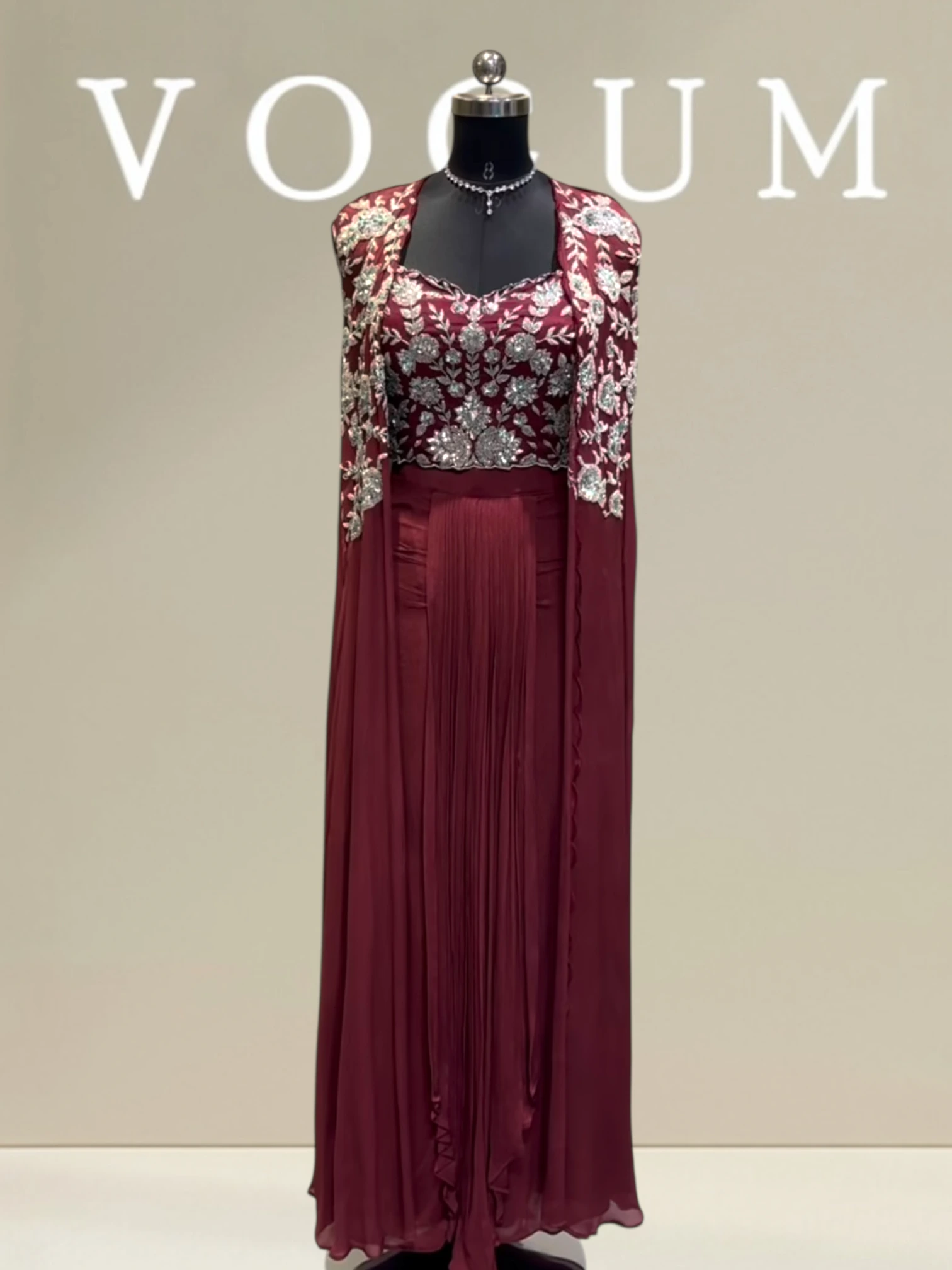 Designer Hand Crafted Skirt Cape Variant related product