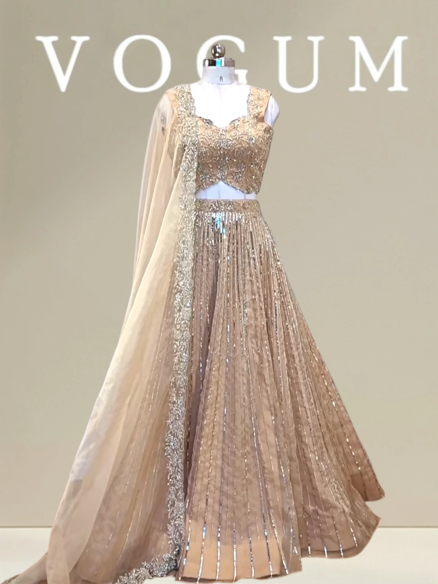 Sequin bling lehenga set related product